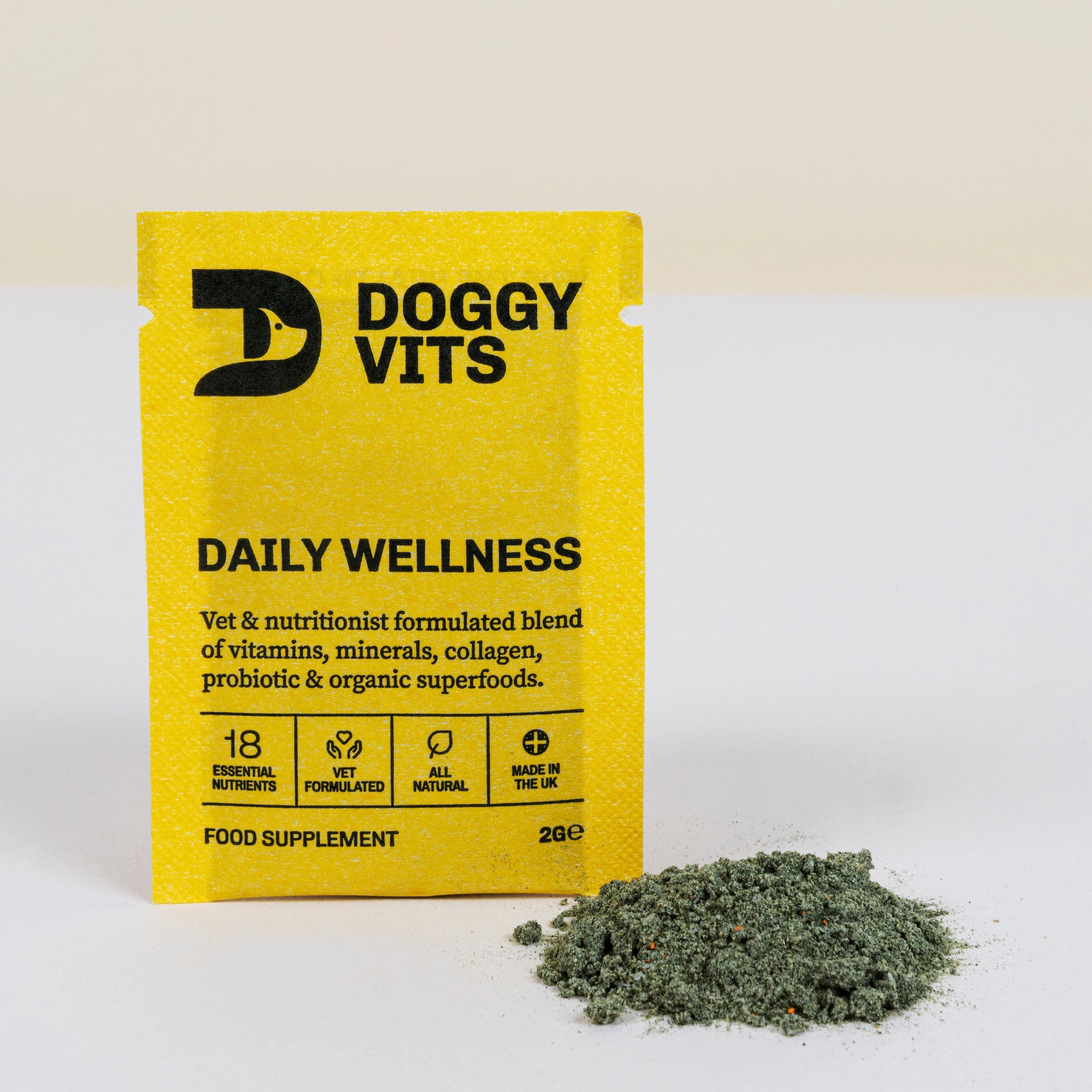 DAILY DOG SUPPLEMENT TO HELP SUPPORT THE HEALTH OF ALL DOGS
